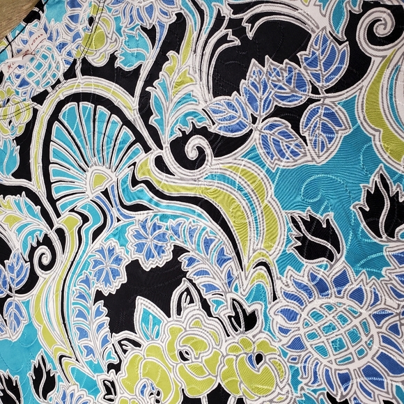 JM Collection Women 3/4 sleeve liquid knit round neckline top 1X plus size - Picture 6 of 10